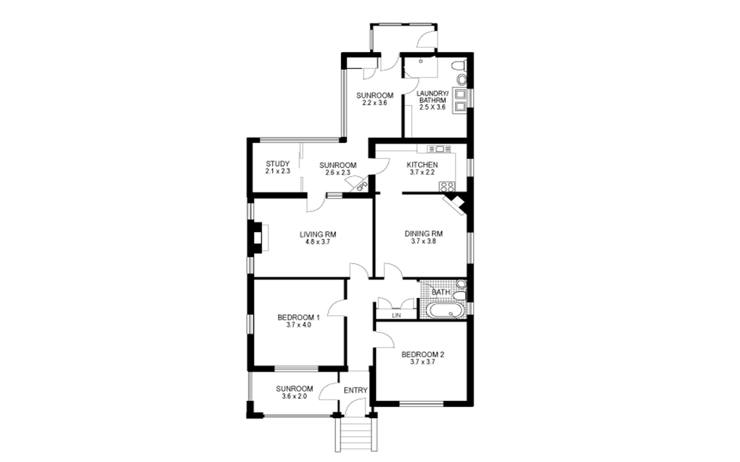 Floorplan Old home