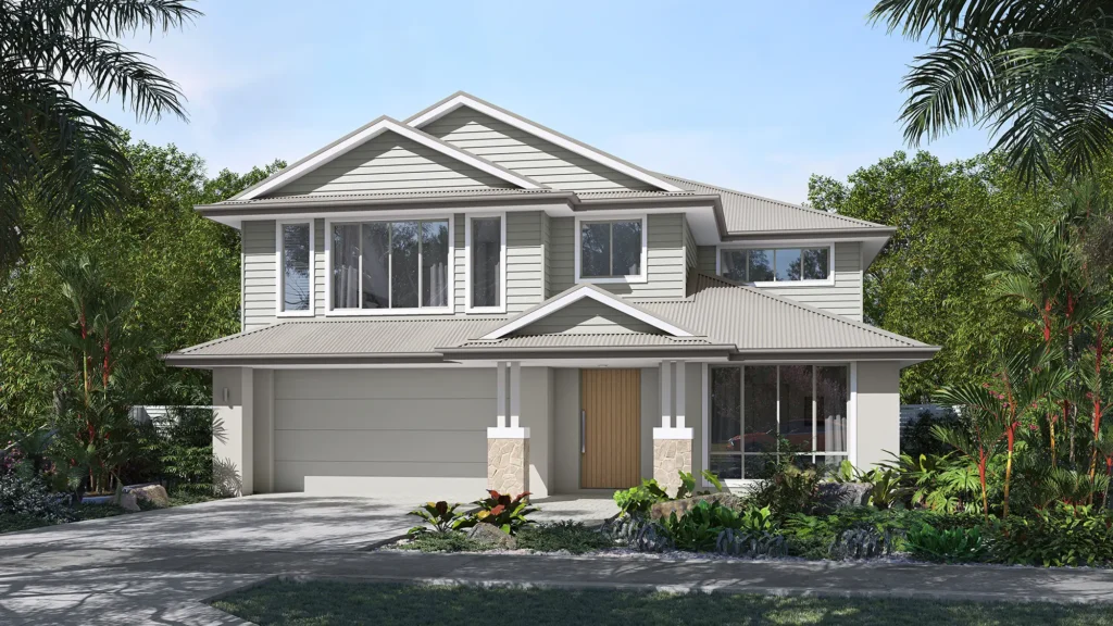 Coastal Facade -- Alkira Homes