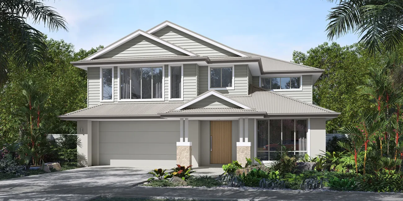 Coastal Facade -- Alkira Homes